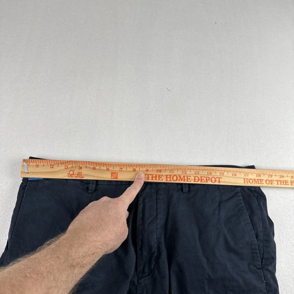 Polo Ralph Lauren Mens Navy Blue Chino classic cotton twill Pants fits 35*29